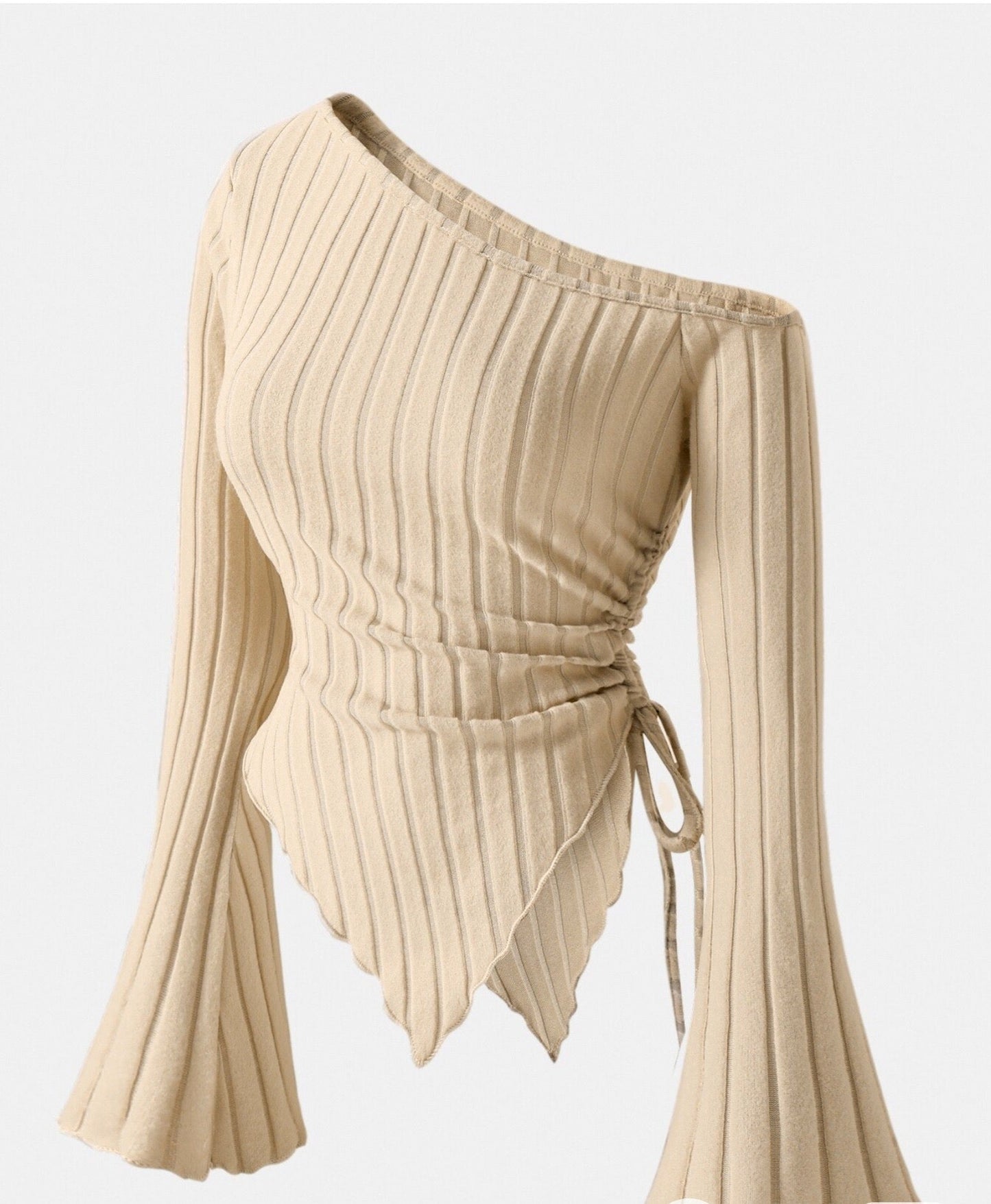 Cansu – Asymmetrisches Oberteil mit Schleife – Bild 6