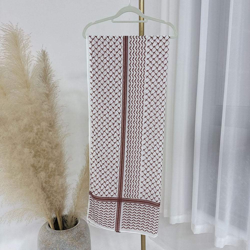 Havin – Kufiya-Hijab aus Chiffon