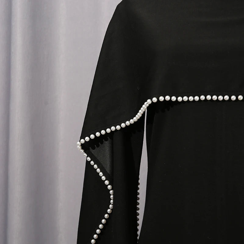 Elora – Abaya mit Perlenbesatz – Bild 17