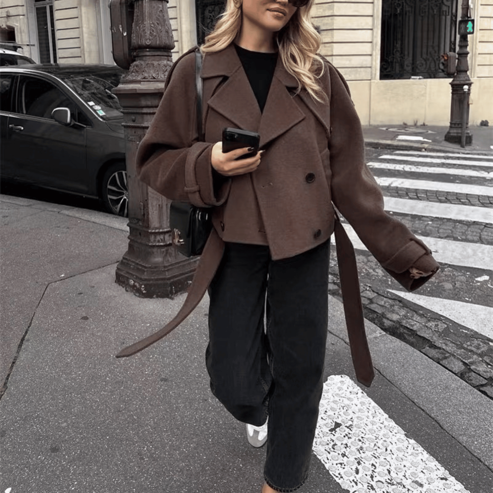 Belle – Cropped-Trenchcoat – Bild 5