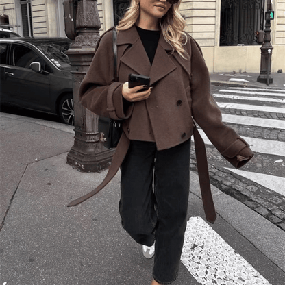 Belle – Cropped-Trenchcoat – Bild 5