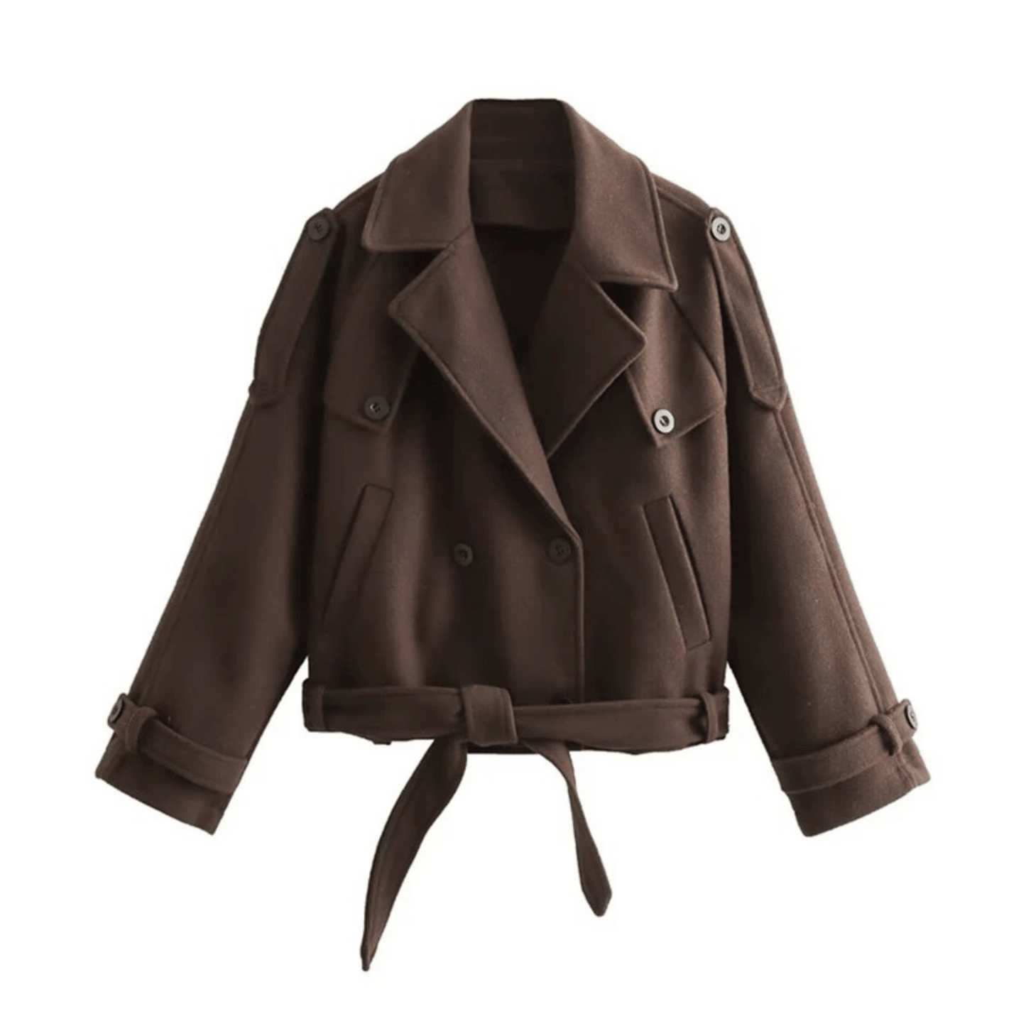 Belle – Cropped-Trenchcoat