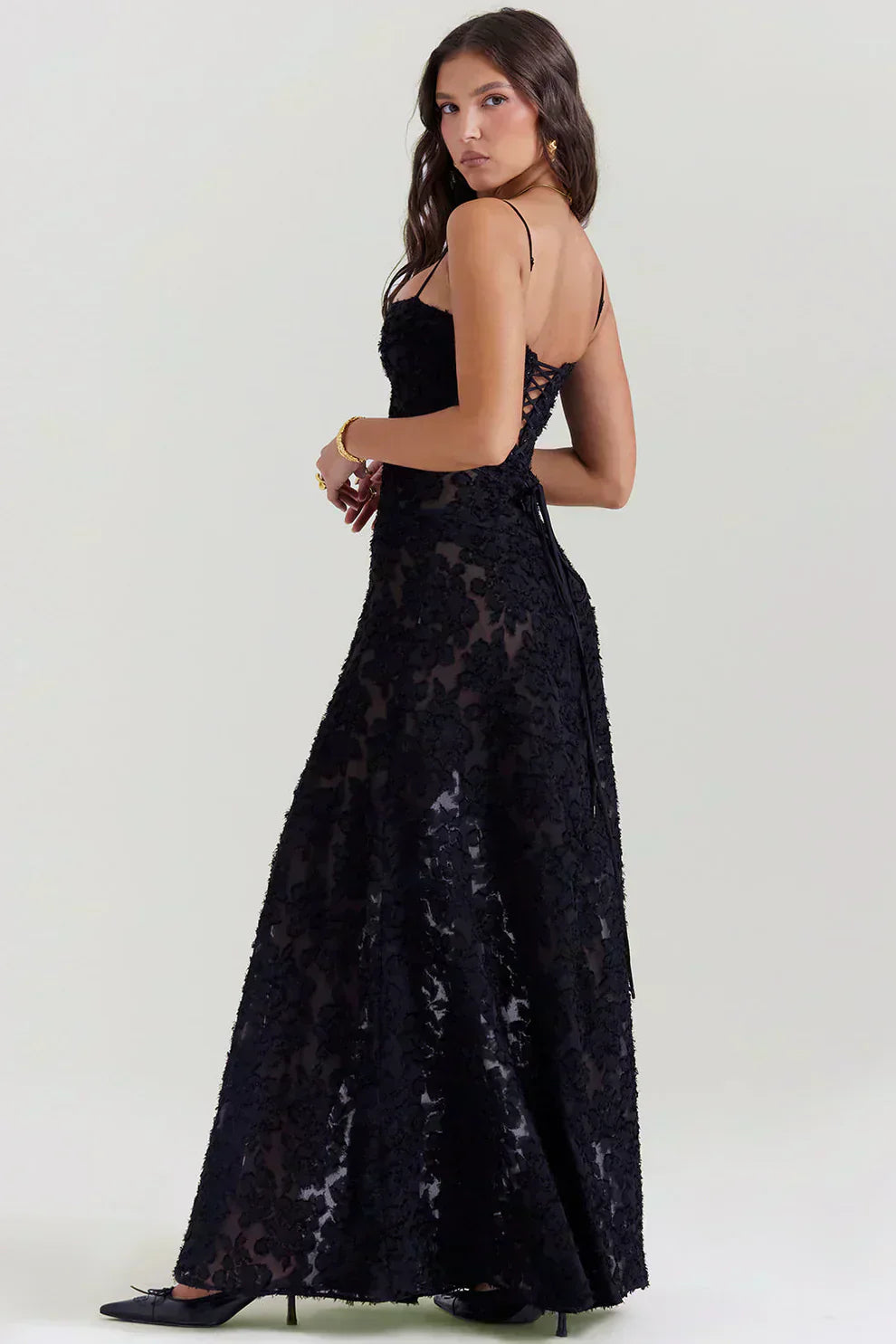 Velea – Maxikleid mit Blumenmuster – Bild 7