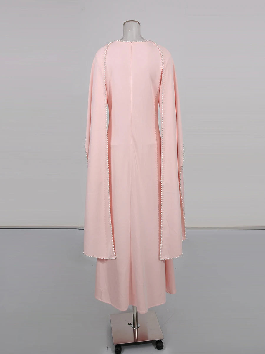 Elora – Abaya mit Perlenbesatz – Bild 22