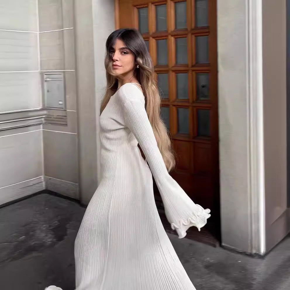 Soraya – Langarm-Maxikleid – Bild 2