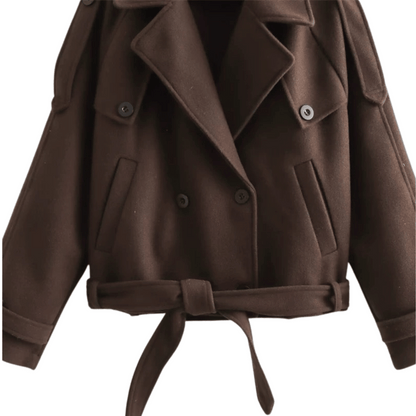 Belle – Cropped-Trenchcoat – Bild 4