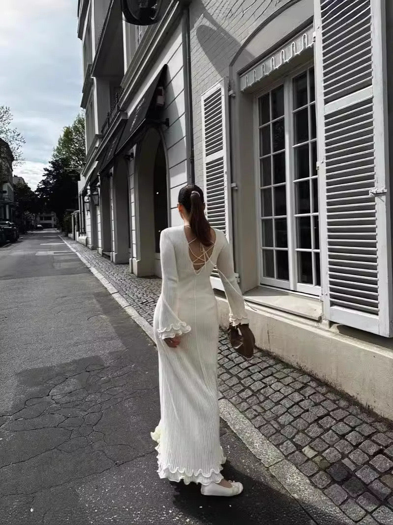 Soraya – Langarm-Maxikleid – Bild 3