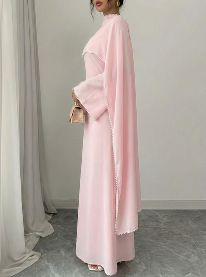 Elora – Abaya mit Perlenbesatz – Bild 20