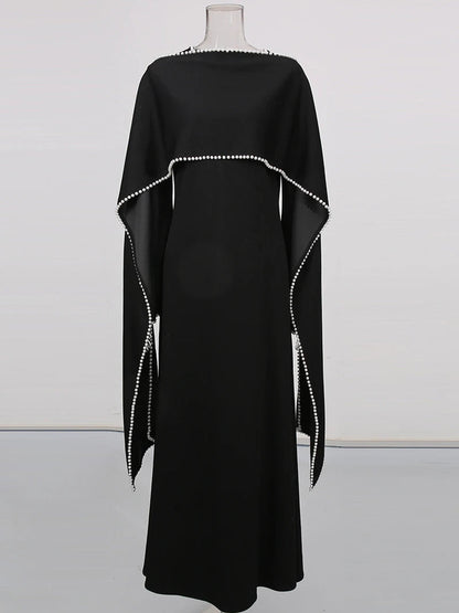Elora – Abaya mit Perlenbesatz – Bild 13