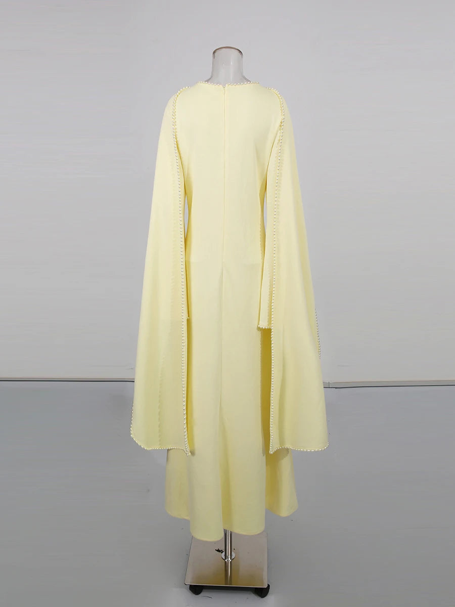 Elora – Abaya mit Perlenbesatz – Bild 29
