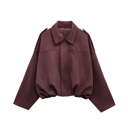 Nela – Cropped-Bomberjacke