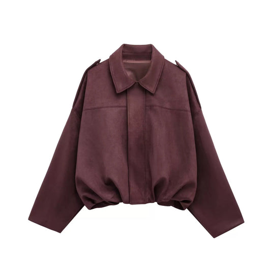 Nela – Cropped-Bomberjacke