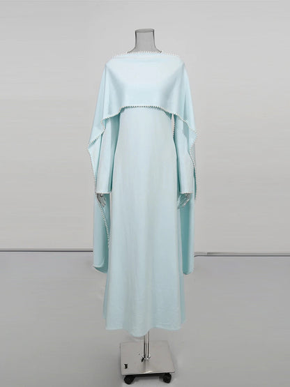 Elora – Abaya mit Perlenbesatz – Bild 24