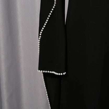 Elora – Abaya mit Perlenbesatz – Bild 19