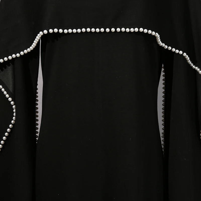 Elora – Abaya mit Perlenbesatz – Bild 18
