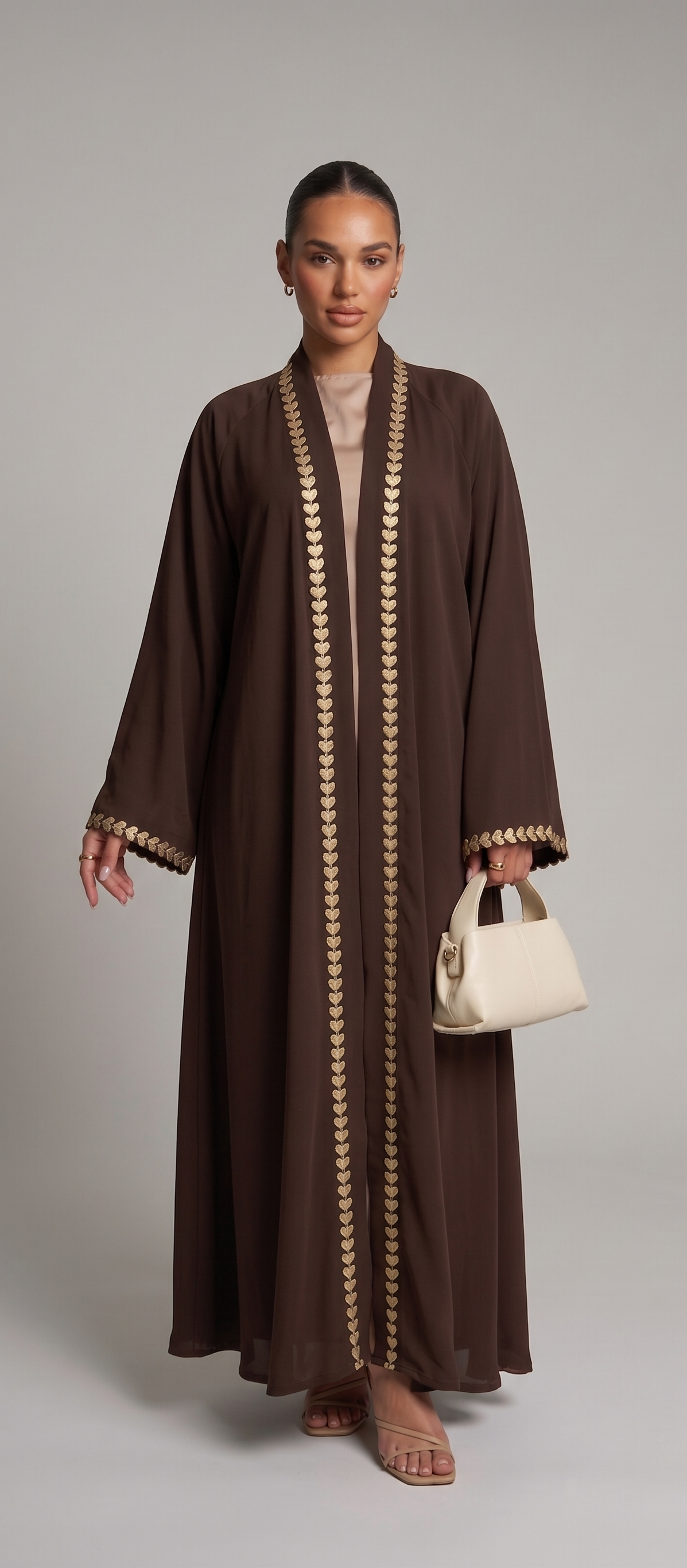 Sude – Kimono mit floralen Details – Bild 3