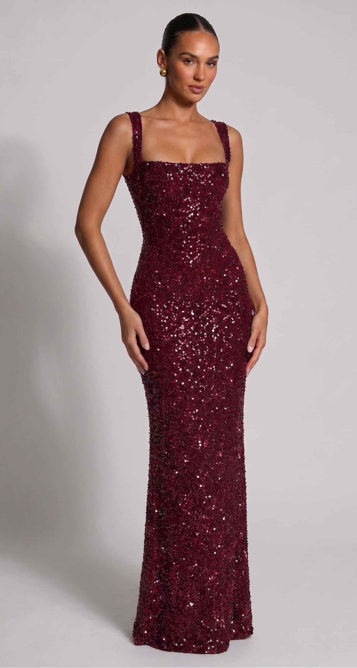 Rana – Abendkleid mit Pailletten – Bild 2