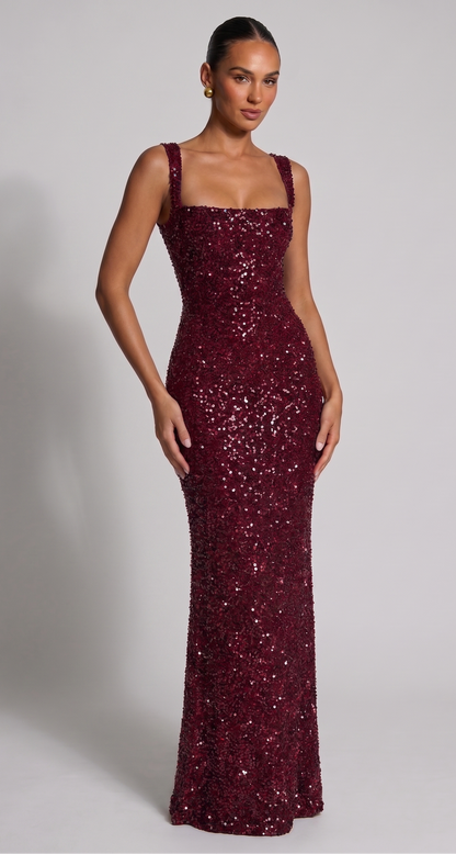Rana – Abendkleid mit Pailletten – Bild 2