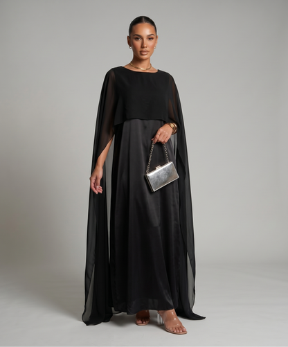 Samira – Abaya mit Cape – Bild 2