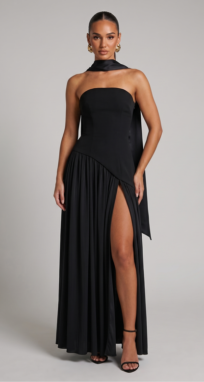 Talia – Maxikleid mit Schal – Bild 9