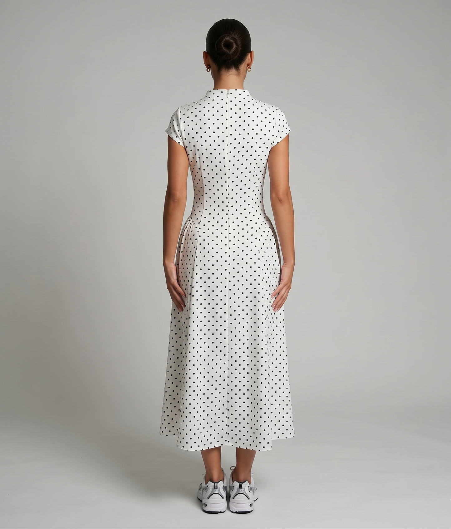 Bahar – Gepunktetes Maxikleid – Bild 3