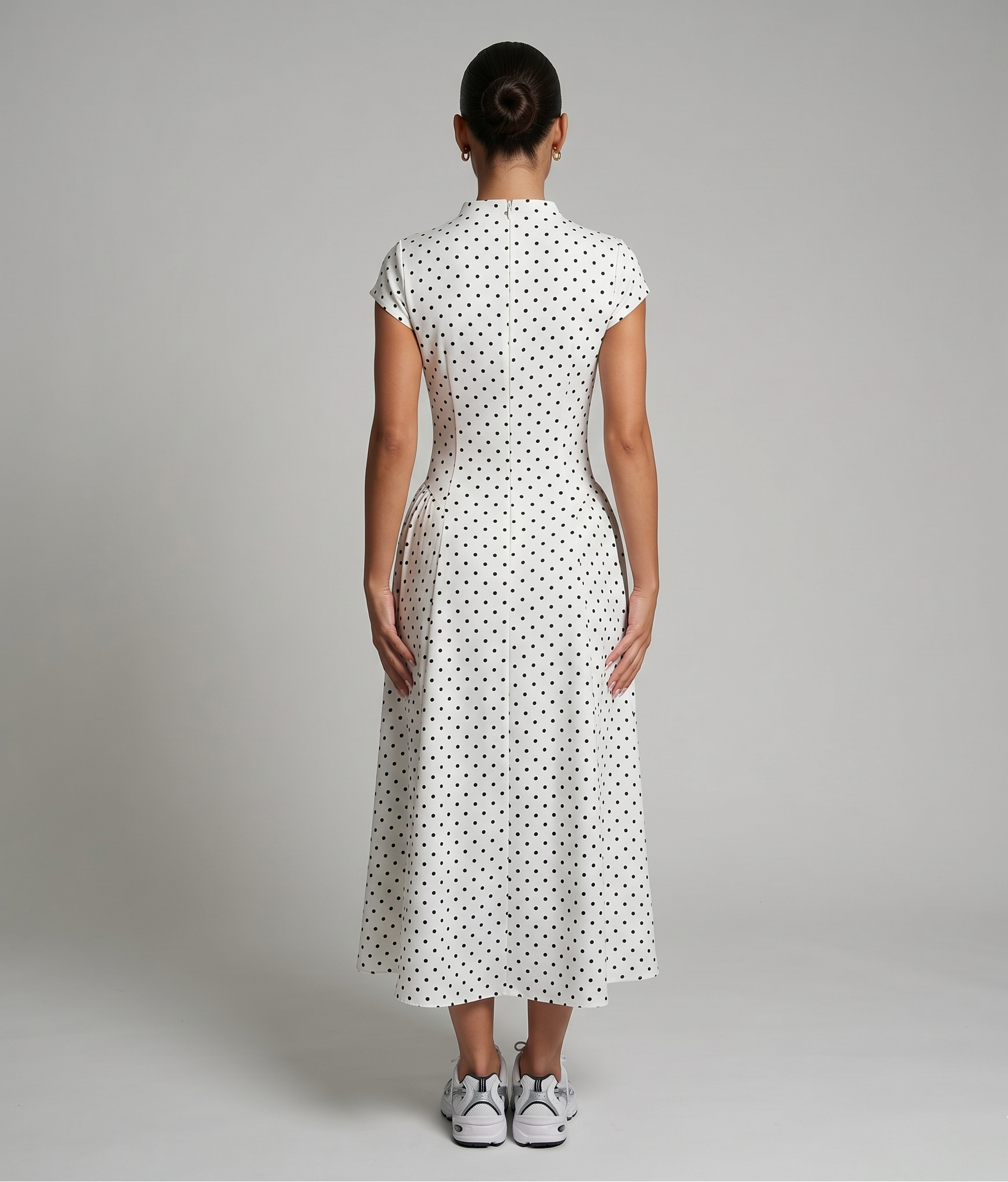 Bahar – Gepunktetes Maxikleid – Bild 3
