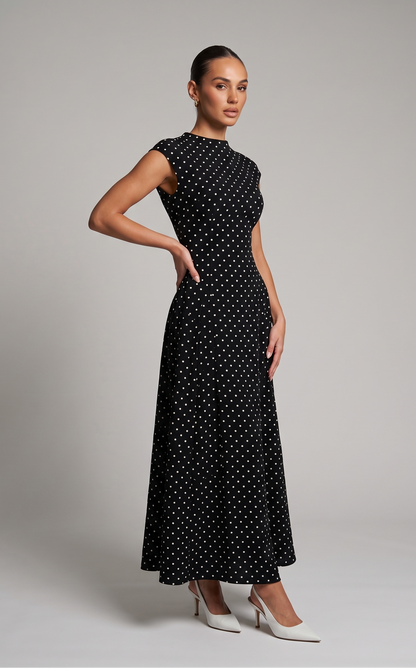 Bahar – Gepunktetes Maxikleid – Bild 2