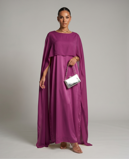 Samira – Abaya mit Cape – Bild 3