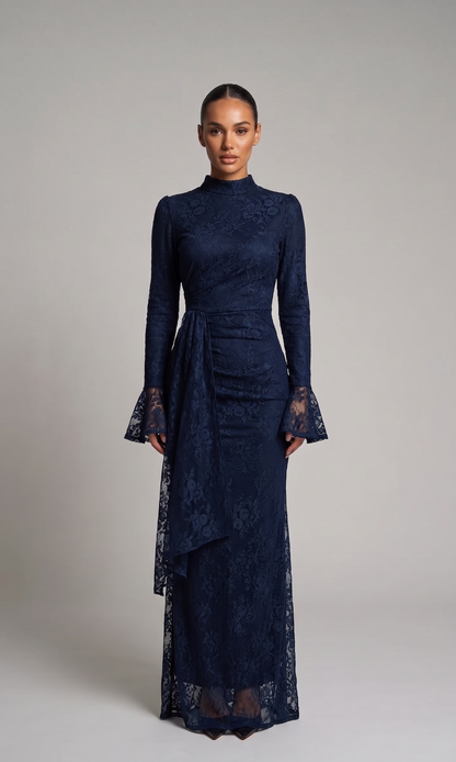Feyza – Spitzen-Maxikleid – Bild 2