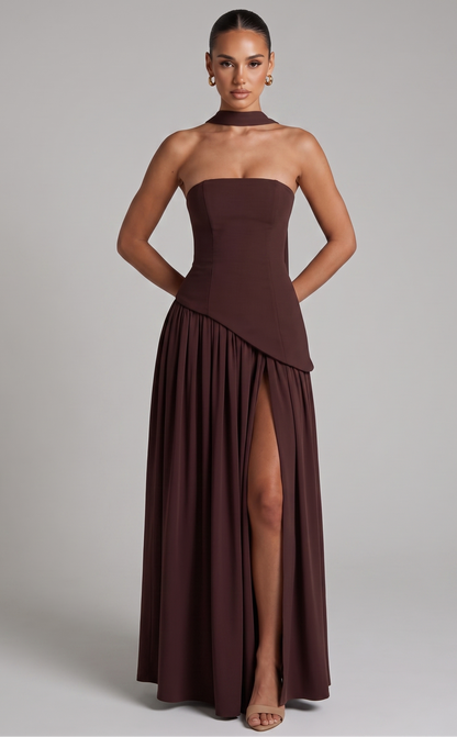 Talia – Maxikleid mit Schal – Bild 13