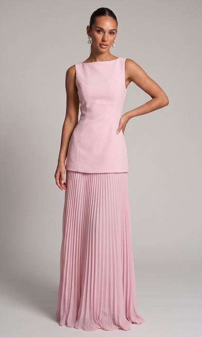 Derin – Plissiertes Maxikleid – Bild 4