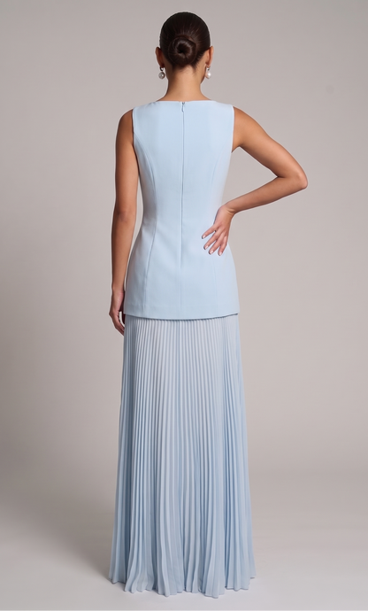Derin – Plissiertes Maxikleid – Bild 2