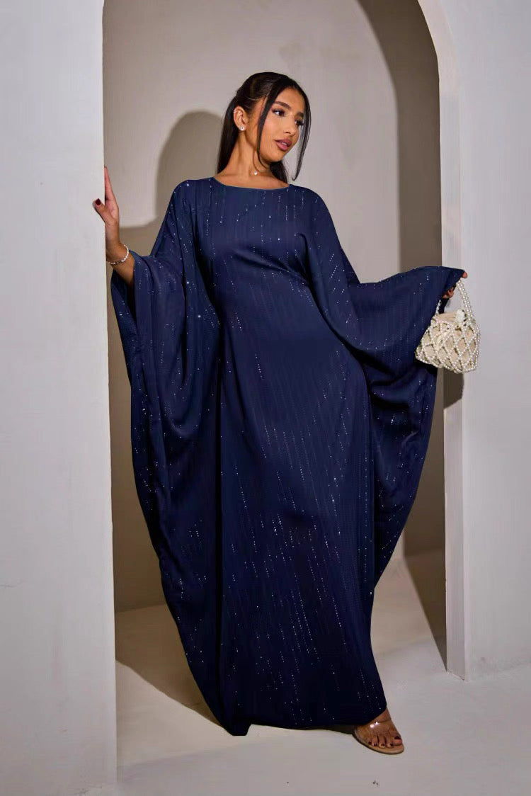 Dina – Abaya mit Glitzerverzierung – Bild 6