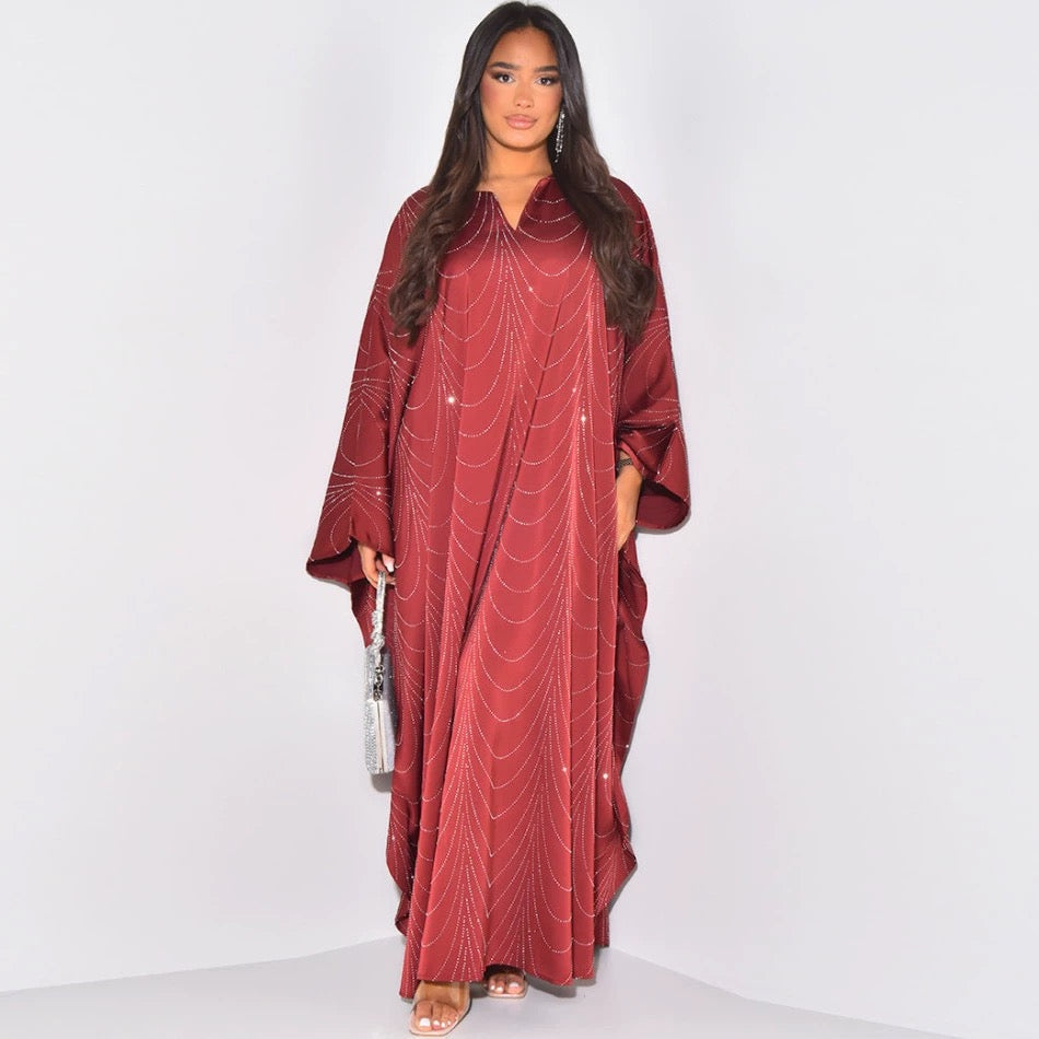 Layla – Maxikleid mit Glitzermuster – Bild 5