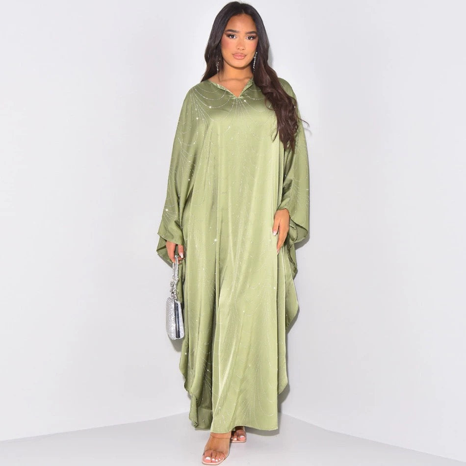 Layla – Maxikleid mit Glitzermuster – Bild 6