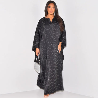 Layla – Maxikleid mit Glitzermuster