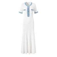 Selin – Sommerkleid mit blauen Akzenten