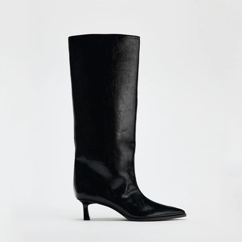 Kitten-Heel-Stiefel – Bild 2