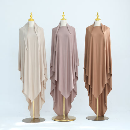 Rania – Langer Khimar, einlagig