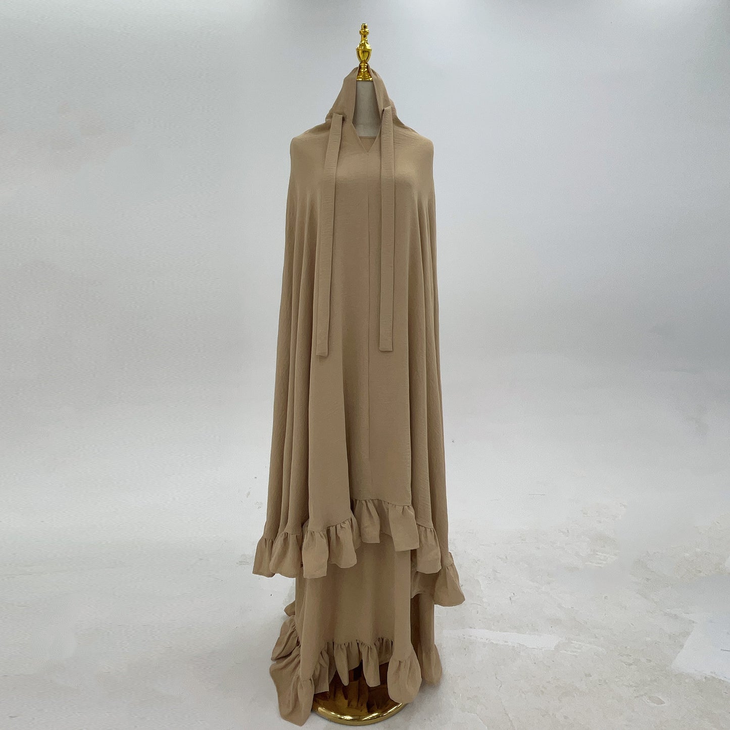 Maryam – Gebetskleid mit Oversized-Khimar