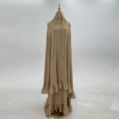 Maryam – Gebetskleid mit Oversized-Khimar