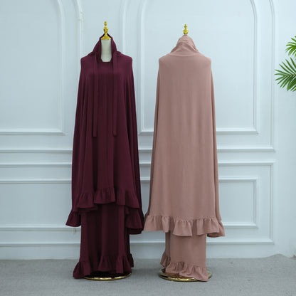 Maryam – Gebetskleid mit Oversized-Khimar