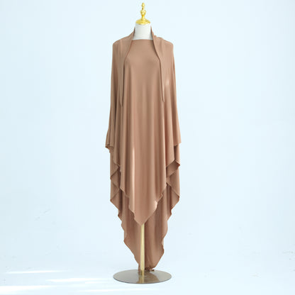Rania – Langer Khimar, einlagig