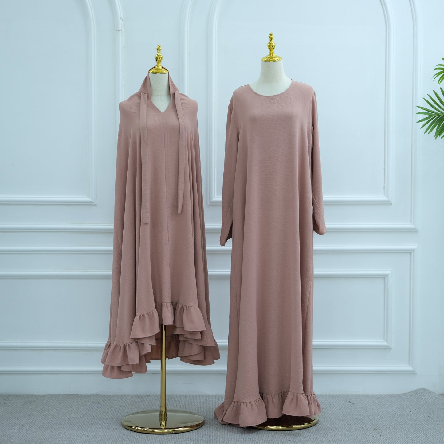 Maryam – Gebetskleid mit Oversized-Khimar