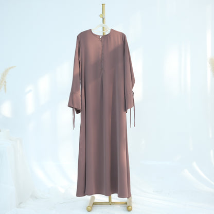 Nuray – Abaya mit Bindeärmeln