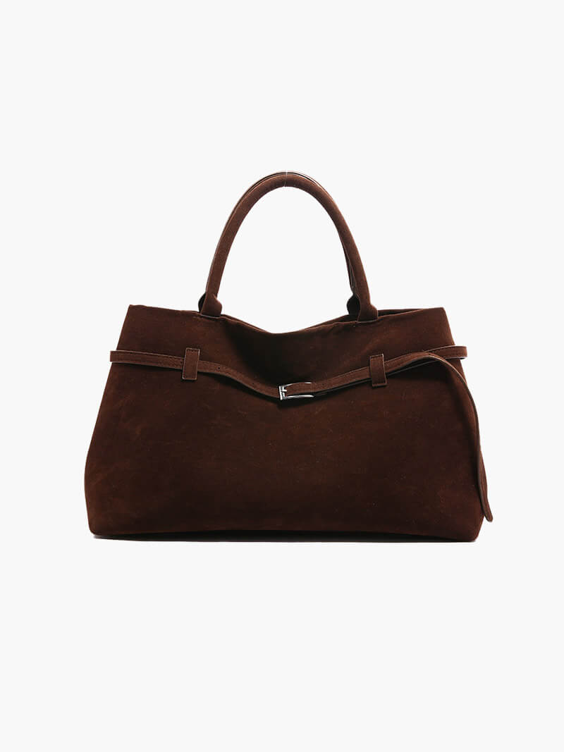 Handtasche aus Wildleder