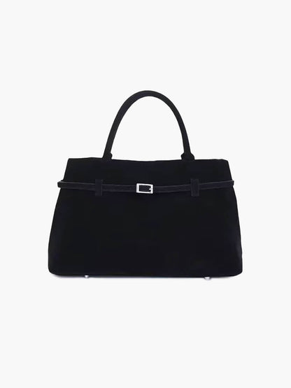 Handtasche aus Wildleder – Bild 7