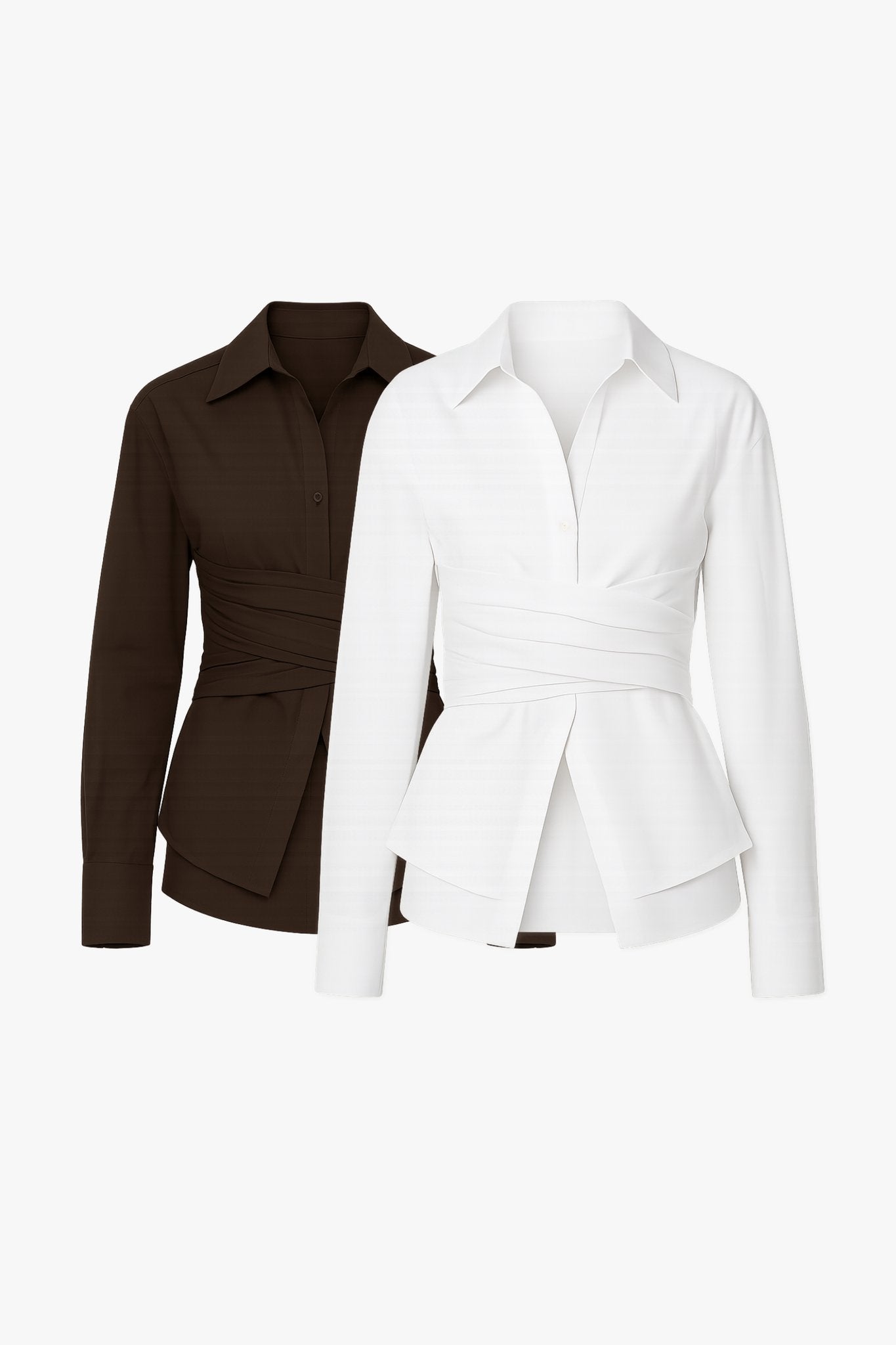 Deena – Bluse mit Taillenschnürung