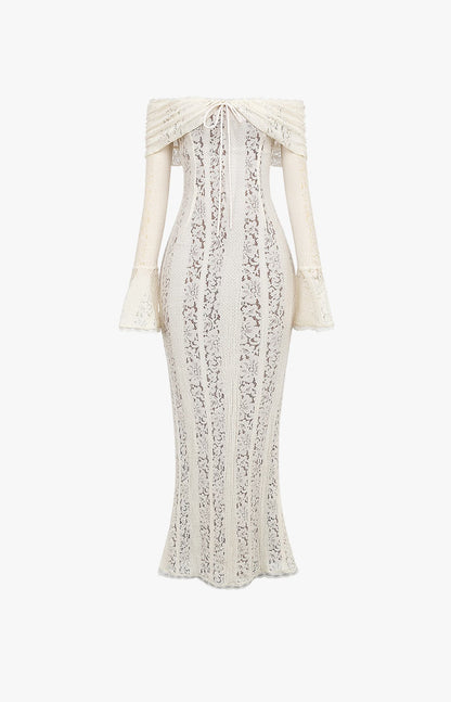 Sanja – Spitzen-Maxikleid